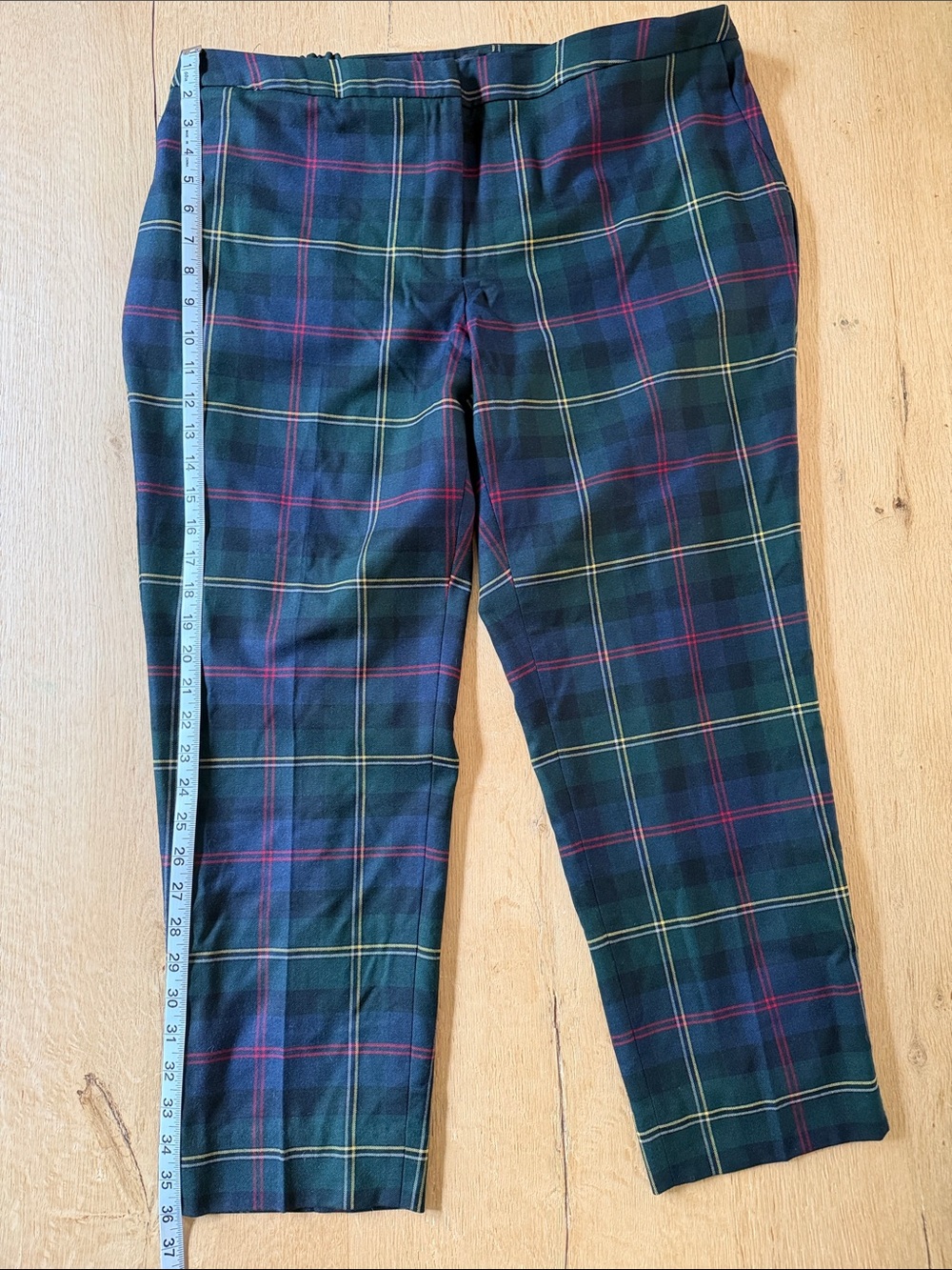 Talbots Wonen’s Hampshire Ankle Pants NWT 16WP - Picture 3 of 9